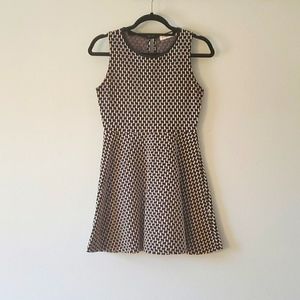 Ginger G Black and White Mini Dress